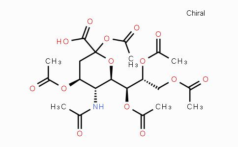 CAS No. 4887-11-0, 2,4,7,8,9-Penta-O-acetyl N-acetylneuraminic acid