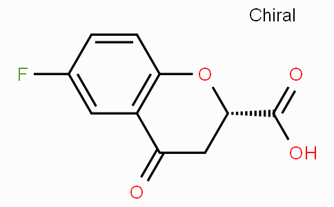 118803-69-3 | (S)-6-Fluoro-3,4-dihydro-4-oxo-2H-1-benzopyran-2-carboxylic acid