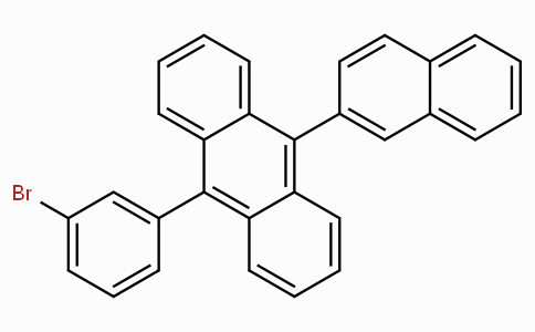 CAS No. 943861-20-9, 9-(3-Bromophenyl)-10-(2-naphthyl)anthracene