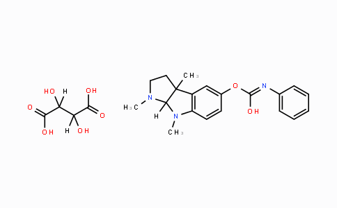 CAS No. 156910-61-1, Phenserine tartrate