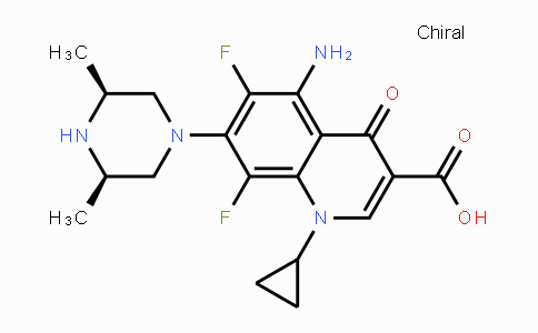 CAS No. 110871-86-8, Sparfloxacin