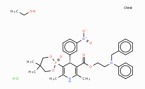CAS No. 111011-76-8, Efonidipine Hydrochloride Ethanolate