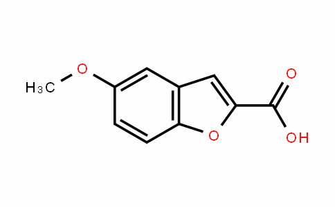 CAS No. 10242-08-7, 5-Methoxy-1-benzofuran-2-carboxylic acid