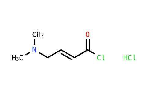 CAS No. 1055943-40-2, (2E)-4-Dimethylamino)but-2-enoyl chloride hydrochloride