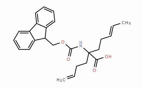DY445380 | 1068435-19-7 | N-Fmoc-2-氨基-2-(4-戊烯-1-基)-6-庚烯酸