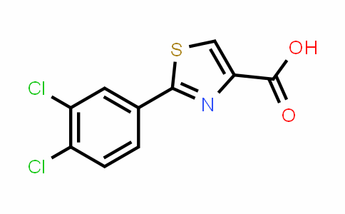 CAS No. 1094263-32-7, 2-(3,4-Dichlorophenyl)-1,3-thiazole-4-carboxylic acid