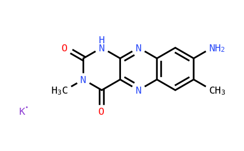 1101734-70-6 | Benzo[G]pteridine-2,4(1H,3H)-dione, 8-amino-3,7-dimethyl-, potassium salt (1:1)