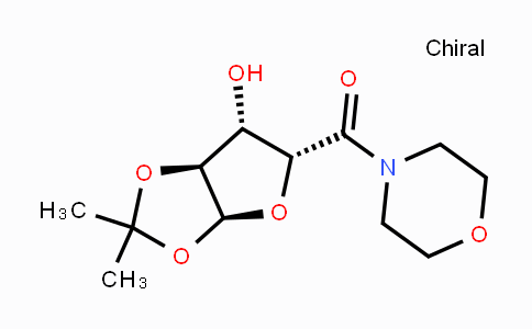 CAS No. 1103738-19-7, ((3aS,5R,6S,6aS)-6-hydroxy-2,2-dimethyltetrahydrofuro[2,3-d][1,3]dioxol-5-yl)(morpholino)methanone