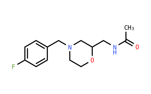 DY586673 | 112913-94-7 | N-[[4-[(4-fluorophenyl)methyl]morpholin-2-yl]methyl]acetamide