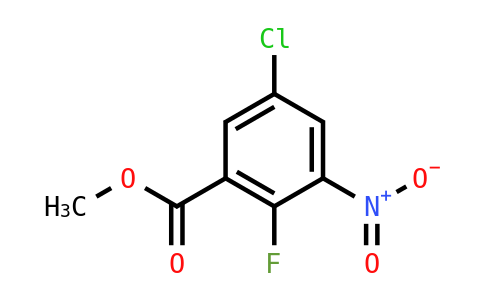 DY823005 | 1153285-33-6 | Methyl 5-chloro-2-fluoro-3-nitrobenzoate