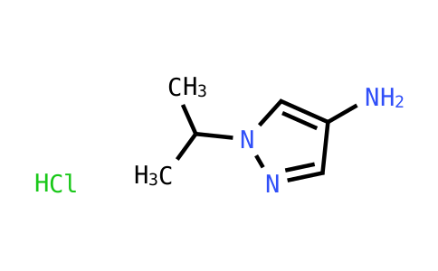 CAS No. 1185293-23-5, 1-Isopropyl-1H-pyrazol-4-amine hydrochloride