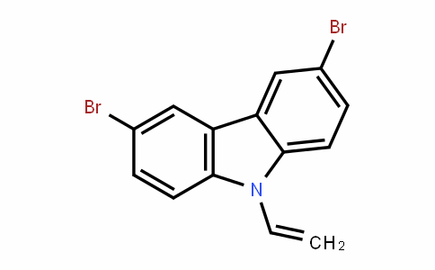 CAS No. 1214-16-0, 3,6-Dibromo-9-vinyl-9H-carbazole