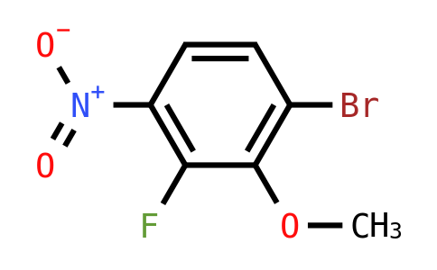 MC828141 | 1224629-07-5 | 1-Bromo-3-fluoro-2-methoxy-4-nitrobenzene