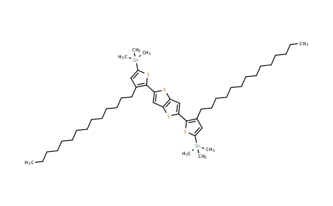 1246521-91-4 | Stannane, 1,1′-[thieno[3,2-b]thiophene-2,5-diylbis(4-tetradecyl-5,2-thiophenediyl)]bis[1,1,1-trimethyl- (ACI)
