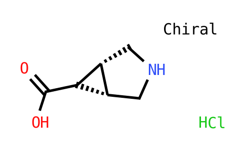 CAS No. 1251744-13-4, rac-(1R,5S,6s)-3-azabicyclo[3.1.0]hexane-6-carboxylic acid hydrochloride