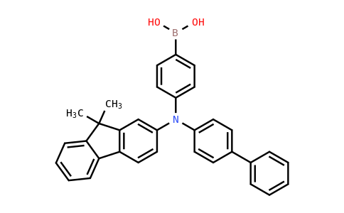 MC863251 | 1265177-27-2 | Boronic acid, B-[4-[[1,1'-biphenyl]-4-YL(9,9-dimethyl-9H-fluoren-2-YL)amino]phenyl]-