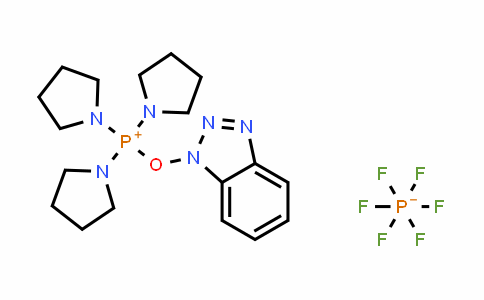 128625-52-5 | ((1H-Benzo[d][1,2,3]triazol-1-yl)oxy)tri(pyrrolidin-1-yl)phosphonium hexafluorophosphate(V)
