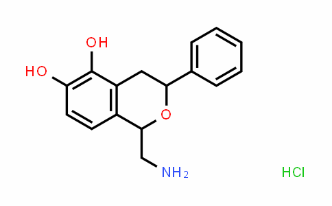 130465-39-3 | 1-(氨基甲基)-3,4-二氢-3-苯基-1H-2-苯并吡喃-5,6-二醇盐酸盐