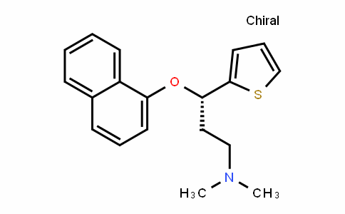 132335-46-7 | S-(+)-N,N-二甲基-3-(1-萘氧基)-3-(2-噻吩)-丙胺