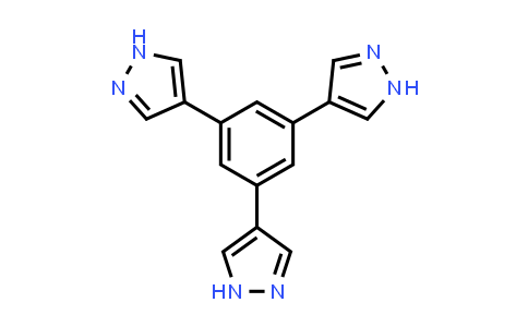 CAS No. 1325728-09-3, 1,3,5-Tris(pyrazol-4-YL)benzene