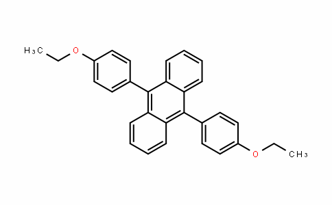 CAS No. 135965-21-8, 9,10-bis(4-ethoxyphenyl)anthracene