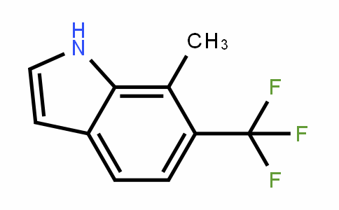 CAS No. 1360885-98-8, 7-Methyl-6-(Trifluoromethyl)-1H-Indole