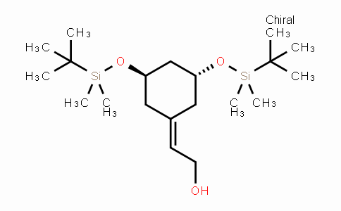 CAS No. 139356-37-9, 2-((3R,5R)-3,5-bis((tert-butyldimethylsilyl)oxy)cyclohexylidene) ethanol