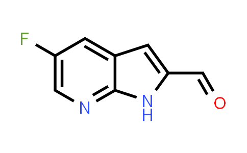 CAS No. 1427504-58-2, 5-Fluoro-1H-pyrrolo[2,3-b]pyridine-2-carbaldehyde
