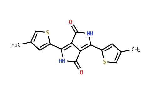 MC863266 | 1429119-67-4 | Pyrrolo[3,4-C]pyrrole-1,4-dione, 2,5-dihydro-3,6-bis(4-methyl-2-thienyl)-