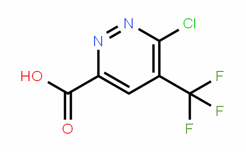 CAS No. 1437454-91-5, 6-Chloro-5-(trifluoromethyl)pyridazine-3-carboxylic acid