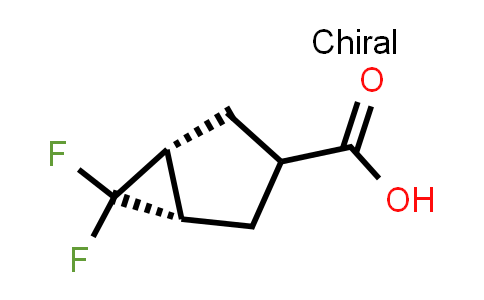 CAS No. 1447942-40-6, (1R,3s,5S)-rel-6,6-difluorobicyclo[3.1.0]hexane-3-carboxylic acid