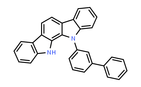 CAS No. 1449754-80-6, 11,12-二氢-11-[1,1'-联苯-3基]基吲哚并[2,3-a]咔唑