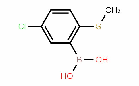 CAS No. 1451392-55-4, 5-Chloro-2-(methylthio)phenylboronic acid