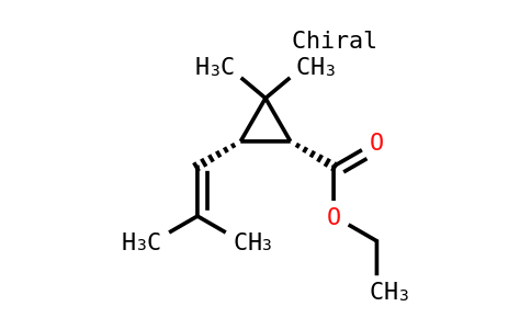 15543-65-4 | Ethyl (1R,3S)-2,2-dimethyl-3-(2-methylprop-1-enyl)cyclopropane-1-carboxylate
