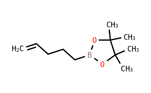 DY828590 | 157735-10-9 | 1,3,2-Dioxaborolane, 4,4,5,5-tetramethyl-2-(4-pentenyl)-