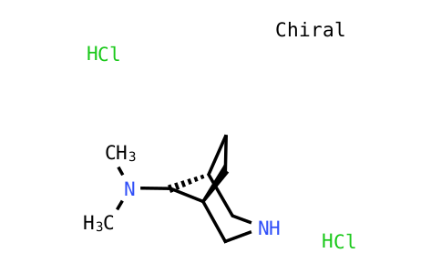 CAS No. 1609403-46-4, (8-syn)-N,N-dimethyl-3-azabicyclo[3.2.1]octan-8-amine dihydrochloride