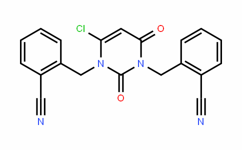 1618644-29-3 | 2,2'-((6-chloro-2,4-dioxopyrimidine-1,3(2H,4H)-diyl)bis (methylene))dibenzonitrile