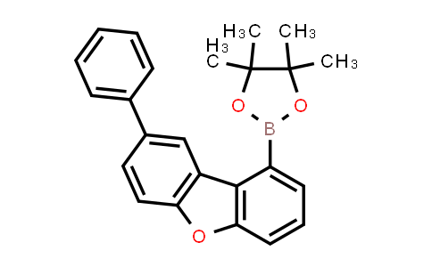 CAS No. 2379717-76-5, 4,4,5,5-Tetramethyl-2-(8-phenyldibenzo[b,d]furan-1-yl)-1,3,2-dioxaborolane