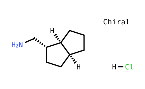 rel-[(1S,3aS,6aS)-octahydro-1-pentalenylmethyl]amine hydrochloride