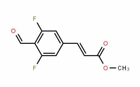 MC445726 | 1639042-39-9 | (E)-3-(3,5-二氟-4-甲酰基苯基)丙烯酸甲酯