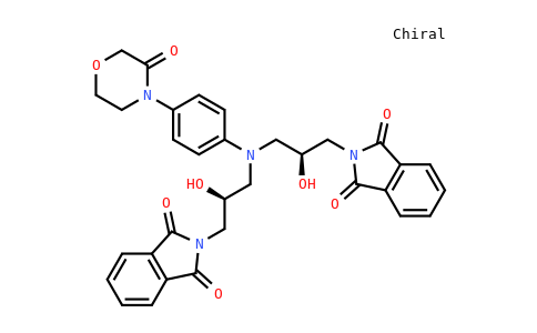 DY827754 | 1642600-99-4 | 2,2'-((2S,2'S)-((4-(3- oxomorpholino)phenyl)azanediyl)bis(2-hydroxypropane-3,1- diyl))bis(isoindoline-1,3-dione)