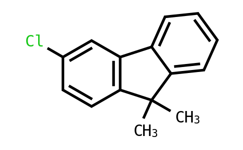 CAS No. 1647103-11-4, 3-Chloro-9,9-dimethyl-9H-fluorene