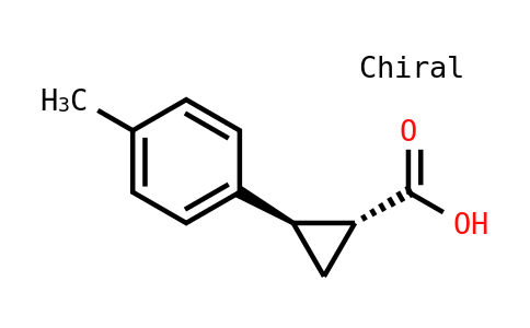 16633-44-6 | (±)-trans-2-p-tolylcyclopropanecarboxylic acid