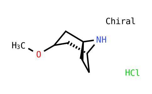 CAS No. 1688673-84-8, (3-exo)-3-methoxy-8-azabicyclo[3.2.1]octane hydrochloride