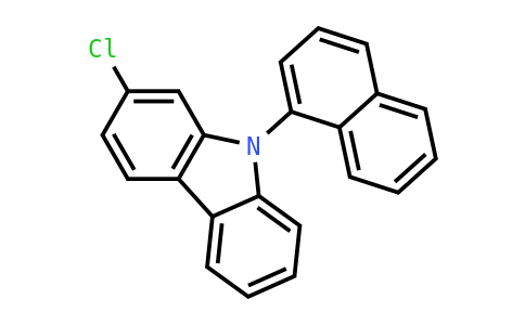 2-Chloro-9-(naphthalen-1-yl)-9H-carbazole