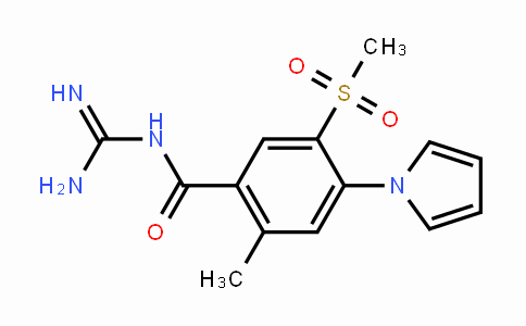 MC445462 | 176644-21-6 | N-(二氨基亚甲基)-2-甲基-5-(甲基磺酰基)-4-(1H-吡咯-1-基)苯甲酰胺