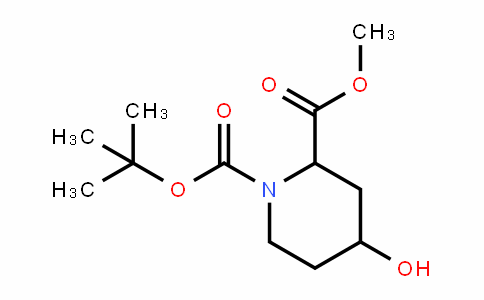 CAS No. 187753-13-5, Methyl N-Boc-4-hydroxypiperidine-2-carboxylate
