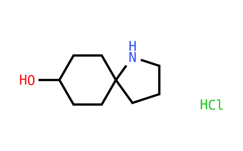 CAS No. 1987294-41-6, (5s,8r)-1-azaspiro[4.5]decan-8-ol hydrochloride