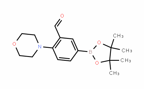 CAS No. 2096330-23-1, 3-Formyl-4-morpholinophenylboronic acid pinacol ester