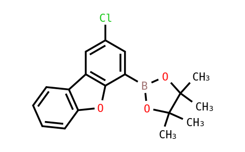 2098802-12-9 | 2-(2-Chlorodibenzo[B,d]furan-4-YL)-4,4,5,5-tetramethyl-1,3,2-dioxaborolane